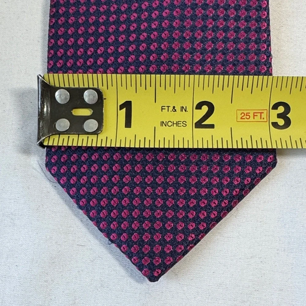 Michael Kors Rich Purple Patterned Tie